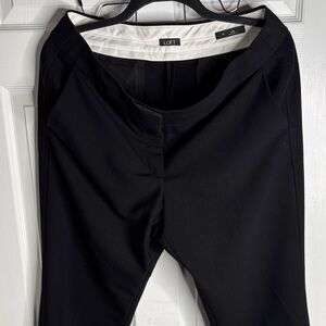 LOFT Women's Elegant Black Trousers